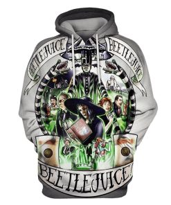 Beetlejuice Tim Burton Hoodies - T-Shirts Apparel MV110184 3D Custom Fleece Hoodies Hoodie S 