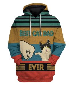 Best Dad Ever Custom Name And Photo T-Shirts Hoodies Apparel AN-DT2001205 3D Custom Fleece Hoodies Hoodie S 