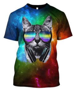 Black Cat Hoodies - T-Shirt Apparel PET101103 3D Custom Fleece Hoodies T-Shirt S