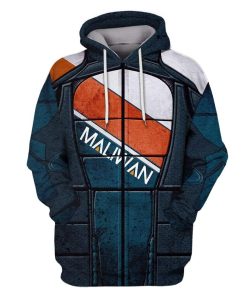 Borderlands ZERO Custom T-shirt - Hoodies Apparel HD-GH20279 3D Custom Fleece Hoodies Hoodie S