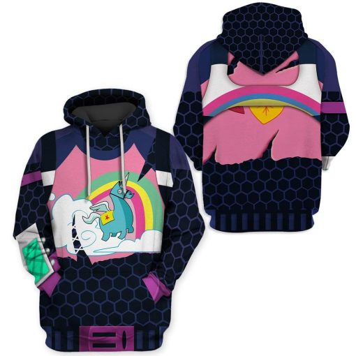 Brite Bomber Custom T-shirt - Hoodies Apparel HD-GH20027 3D Custom Fleece Hoodies