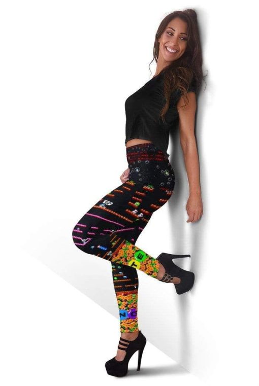 Bubble Bobble Game Full-print Leggings HD-GH20248-LEG Leggings