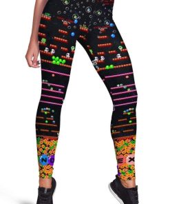 Bubble Bobble Game Full-print Leggings HD-GH20248-LEG Leggings Leggings S 