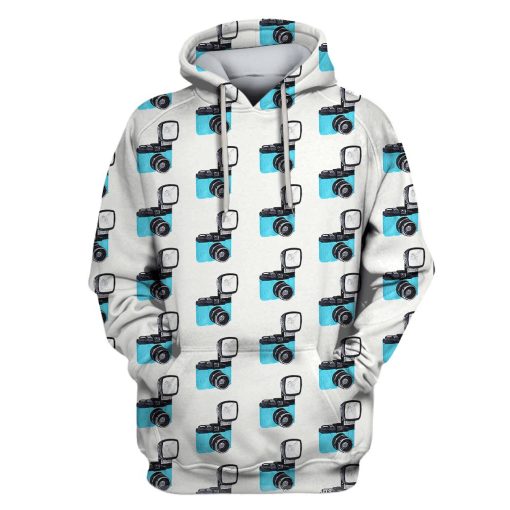Camera Custom T-shirt - Hoodies Apparel HD-GH110559 3D Custom Fleece Hoodies Hoodie S