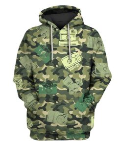 Camera Custom T-shirt - Hoodies Apparel HD-GH1106161 3D Custom Fleece Hoodies Hoodie S 
