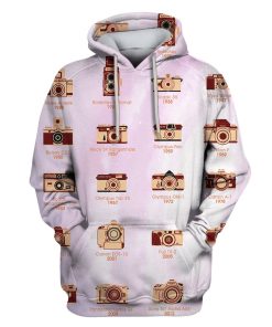 Camera Custom T-shirt - Hoodies Apparel HD-GH110629 3D Custom Fleece Hoodies Hoodie S 