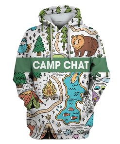 CAMP CHAT Custom T-shirt - Hoodies Apparel HD-GH110640 3D Custom Fleece Hoodies Hoodie S 
