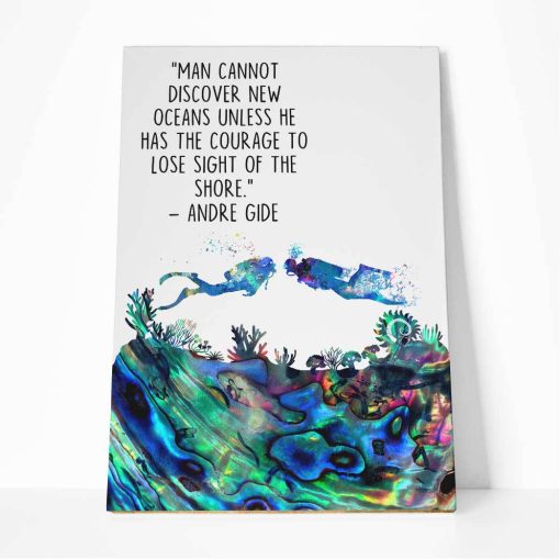 Gearhumans 3D Has The Courage To Lose Sight Of The Shore Canvas