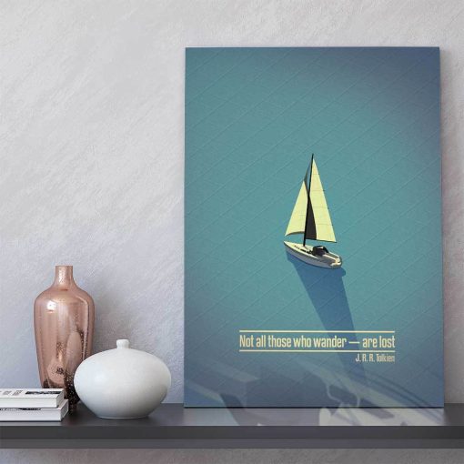 Gearhumans 3D Not All Those Who Wander Are Lost Canvas