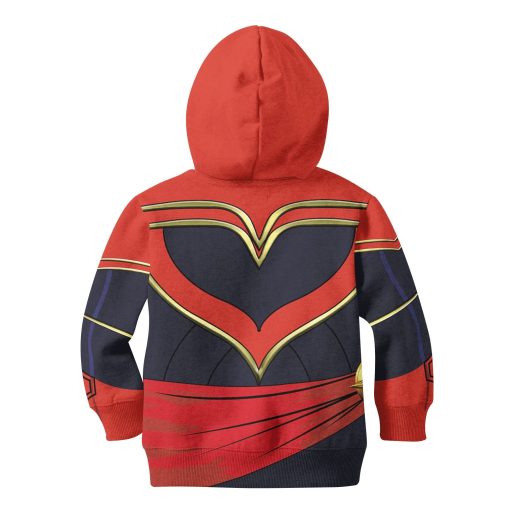 Captain Marvel Custom Hoodies T-shirt Apparel HD-MV110738K kid 3D apparel