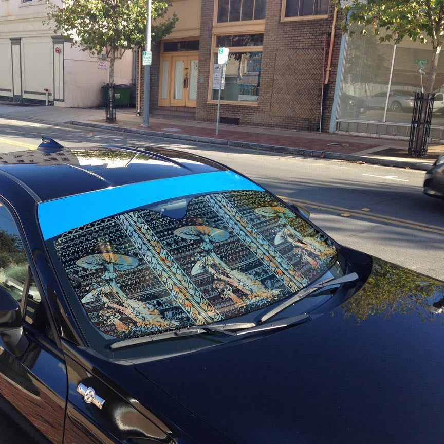 Gearhumans 3D Mushroom Car Auto Sunshade 6 Gearhumans 3D Mushroom Car Auto Sunshade - Image 6