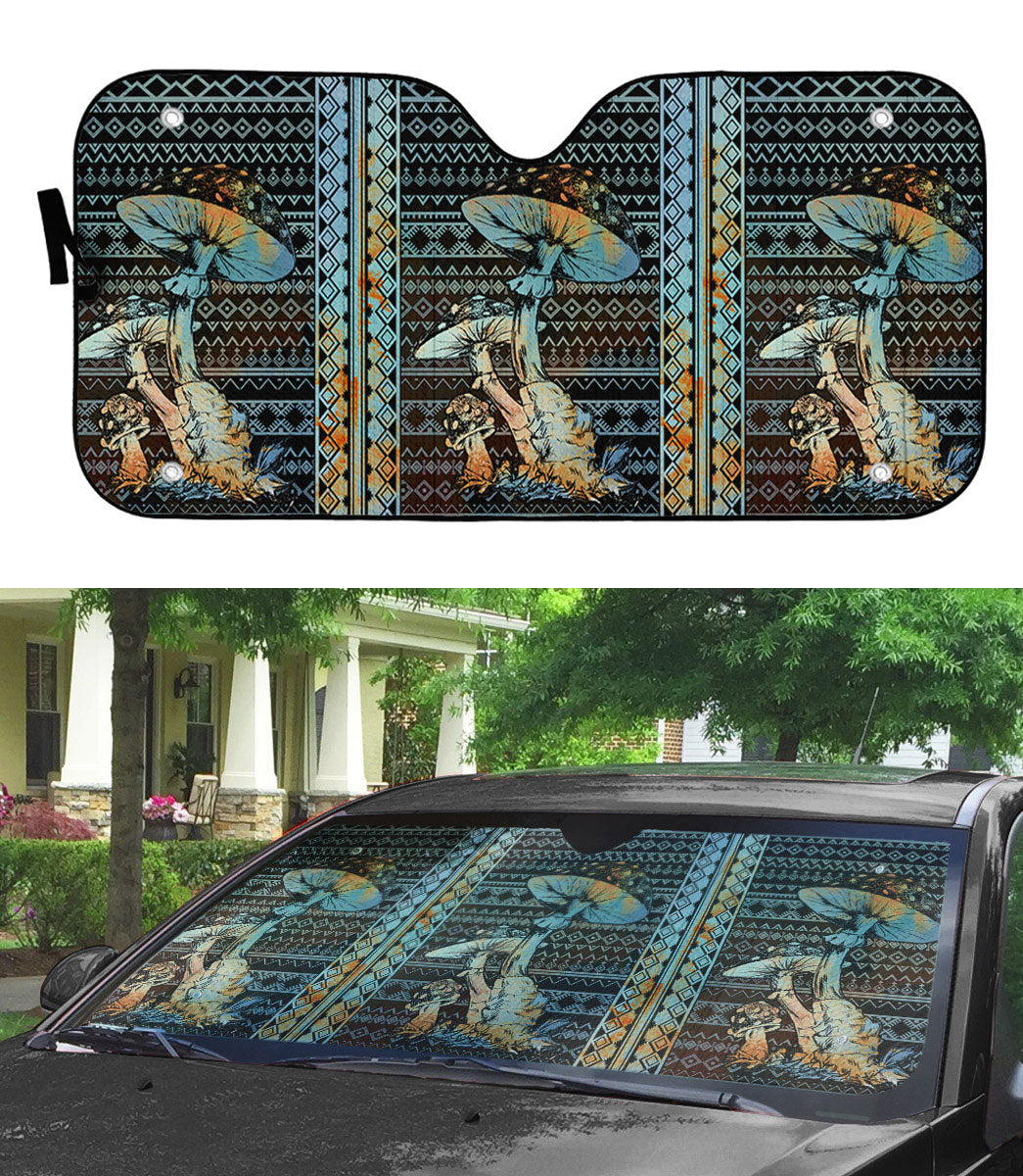 Gearhumans 3D Mushroom Car Auto Sunshade 2 Gearhumans 3D Mushroom Car Auto Sunshade - Image 2