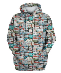 Caravan Custom T-shirt - Hoodies Apparel HD-GH110610 3D Custom Fleece Hoodies Hoodie S 