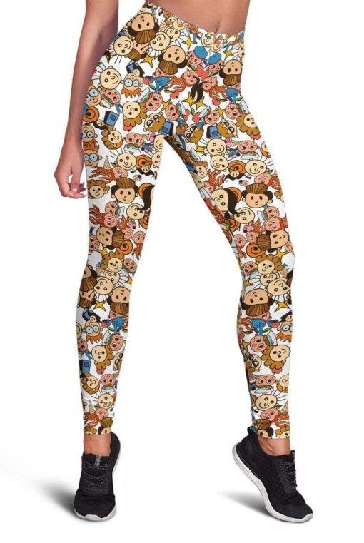 Cartoon characters Full-print Leggings HD-GH20090-LEG Leggings Leggings S
