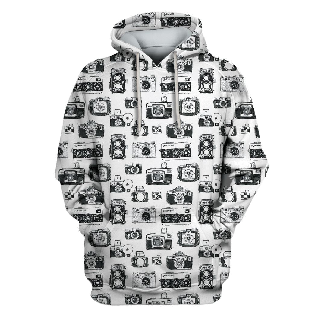 Gearhumans Cassettes Custom T-shirt - Hoodies Apparel 1 Cassettes Custom T-shirt - Hoodies Apparel HD-GH110590 3D Custom Fleece Hoodies Hoodie S