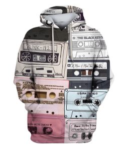 Cassettes Custom T-shirt - Hoodies Apparel HD-GH110650 3D Custom Fleece Hoodies Hoodie S 