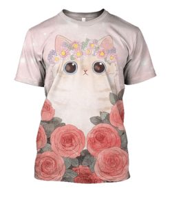 Cat Hoodies - T-Shirt Apparel HL101114 3D Custom Fleece Hoodies T-Shirt S