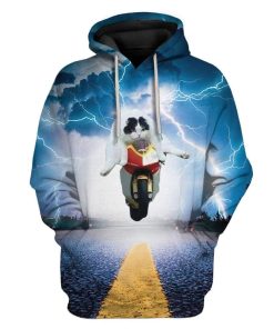 Cat Motorbike Racing Custom T-Shirts Hoodies Apparel CT-TA0201205 3D Custom Fleece Hoodies Hoodie S 