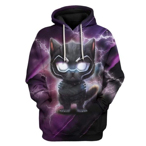 Cat Panther Custom T-Shirts Hoodies Apparel CT-TA0901203 3D Custom Fleece Hoodies Hoodie S