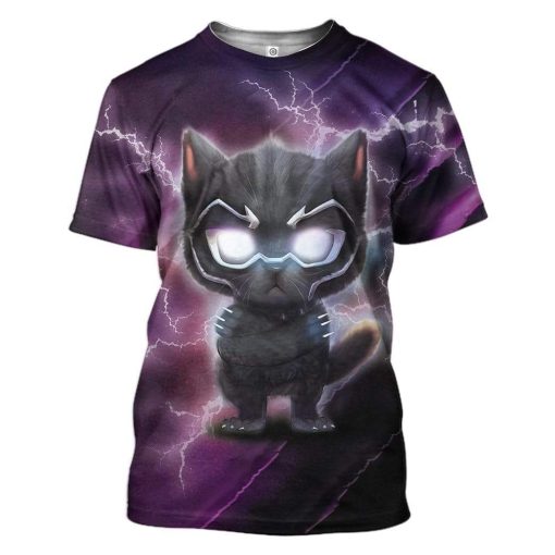 Cat Panther Custom T-Shirts Hoodies Apparel CT-TA0901203 3D Custom Fleece Hoodies T-Shirt S