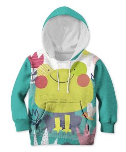 Cherub Frog Custom Hoodies T-shirt Apparel HD-PET110379K kid 3D apparel Kid Hoodie S/6-8 