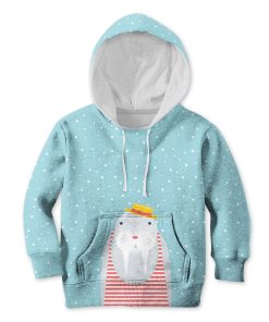 Cherub Water Seal Custom Hoodies T-shirt Apparel HD-PET110378K kid 3D apparel Kid Hoodie S/6-8 