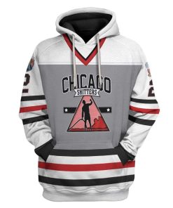 Chicago Shitters Christmas Vacation Hockey Jersey Custom T-Shirts Hoodies Apparel SP-QM1012191 3D Custom Fleece Hoodies Hoodie S 