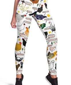 Chicken Breeds Full-print Leggings HD-GH20249-LEG Leggings Leggings S 