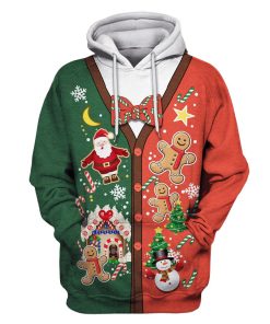 Christmas Coming Soon Custom T-shirt - Hoodies Apparel NL110100 3D Custom Fleece Hoodies Hoodie S 