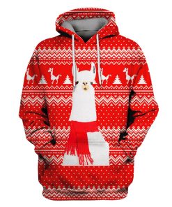 Christmas Custom T-shirt - Hoodies Apparel HD-UGL110125 3D Custom Fleece Hoodies Hoodie S 