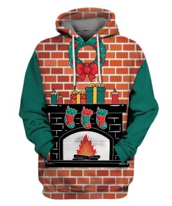 christmas day Custom T-shirt - Hoodies Apparel HD-UGL110187 3D Custom Fleece Hoodies Hoodie S 