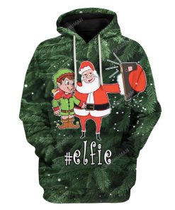 Christmas Santa Custom T-shirt - Hoodies Apparel HD-TA12111906 3D Custom Fleece Hoodies Hoodie S 