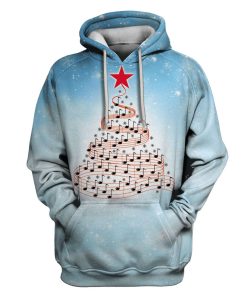 Christmas StavesTree Custom T-shirt - Hoodies Apparel HD-GH110457 3D Custom Fleece Hoodies Hoodie S 