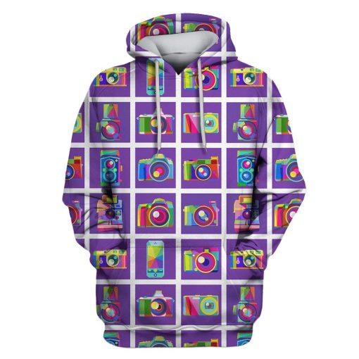 Cinemascope Custom T-shirt - Hoodies Apparel HD-GH110559 3D Custom Fleece Hoodies Hoodie S