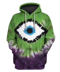 Colorful Tie dye Custom T-shirt - Hoodies Apparel HD-GH1106129 3D Custom Fleece Hoodies Hoodie S 