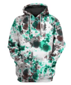 Colorful Tie dye Custom T-shirt - Hoodies Apparel HD-GH1106132 3D Custom Fleece Hoodies Hoodie S 