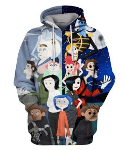 Coraline And The Secret World Hoodies - T-Shirts Apparel MV110185 3D Custom Fleece Hoodies Hoodie S 