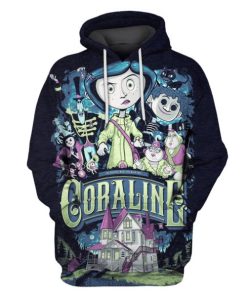 Coraline Hoodies - T-Shirts Apparel MV110196 3D Custom Fleece Hoodies Hoodie S 
