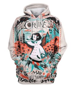 coraline movie Hoodies - T-Shirts Apparel MV110197 3D Custom Fleece Hoodies Hoodie S