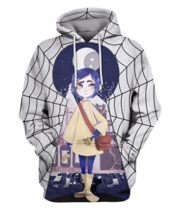 Coraline movie Hoodies - T-Shirts Apparel MV110218 3D Custom Fleece Hoodies Hoodie S 