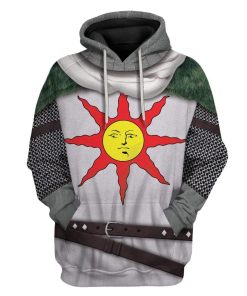 Cosplay Dark Souls Solaire Of Astora Custom T-Shirts Hoodies Apparel T01021 3D Custom Fleece Hoodies Hoodie S 