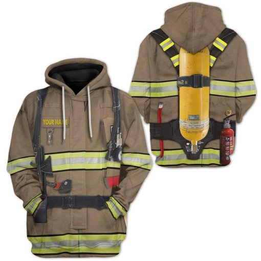 Cosplay Firefighter Custom T-Shirts Hoodies Apparel CO-AT1912191 3D Custom Fleece Hoodies