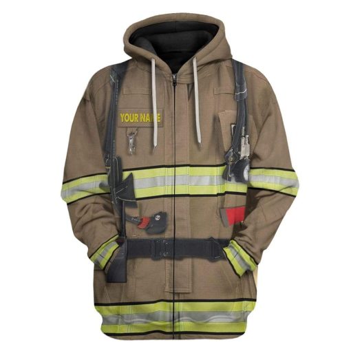 Cosplay Firefighter Custom T-Shirts Hoodies Apparel CO-AT1912191 3D Custom Fleece Hoodies Zip Hoodie S