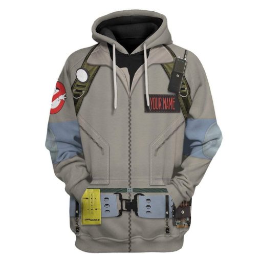 Cosplay Ghostbusters Custom Name T-Shirts Hoodies Apparel T10121 3D Custom Fleece Hoodies Hoodie S