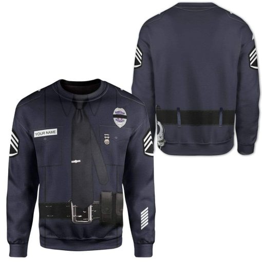Gearhumans Cosplay Police Custom Name T-Shirts Hoodies Apparel 6 Cosplay Police Custom Name T-Shirts Hoodies Apparel CO-AT0601203 3D Custom Fleece Hoodies