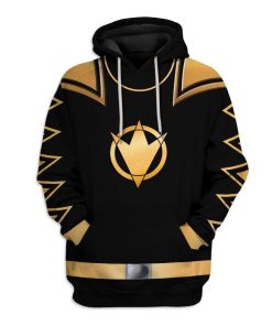 Cosplay Power Ranger Thunder Black Custom T-Shirts Hoodies Apparel CO-QM0701203 3D Custom Fleece Hoodies Hoodie S 