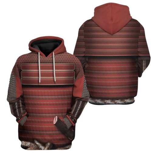 Cosplay Samurai Custom T-Shirts Hoodies Apparel CO-AT0301204 3D Custom Fleece Hoodies