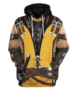 Cosplay Scorpion Mortal Kombat Custom T-Shirts Hoodies Apparel CO-TA0301205 3D Custom Fleece Hoodies Hoodie S 