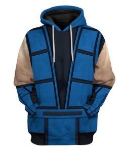 Cosplay Sub-Zero Mortal Kombat Custom T-Shirts Hoodies Apparel H16015 3D Custom Fleece Hoodies Hoodie S 