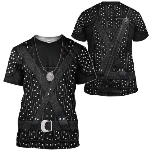 Cosplay The Witcher Custom T-Shirts Hoodies Apparel M23121 3D Custom Fleece Hoodies